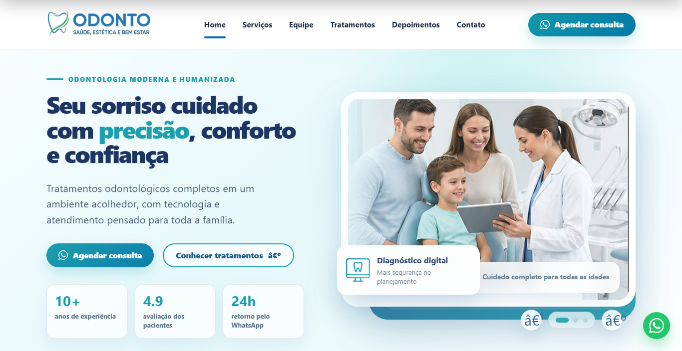 Thumb do modelo Dentista