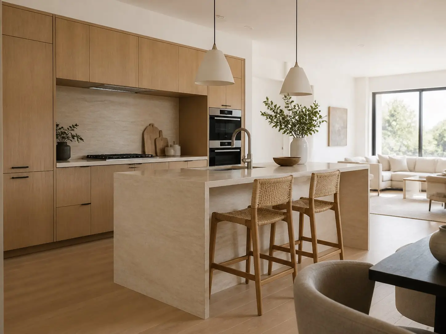 Cozinha residencial reformada